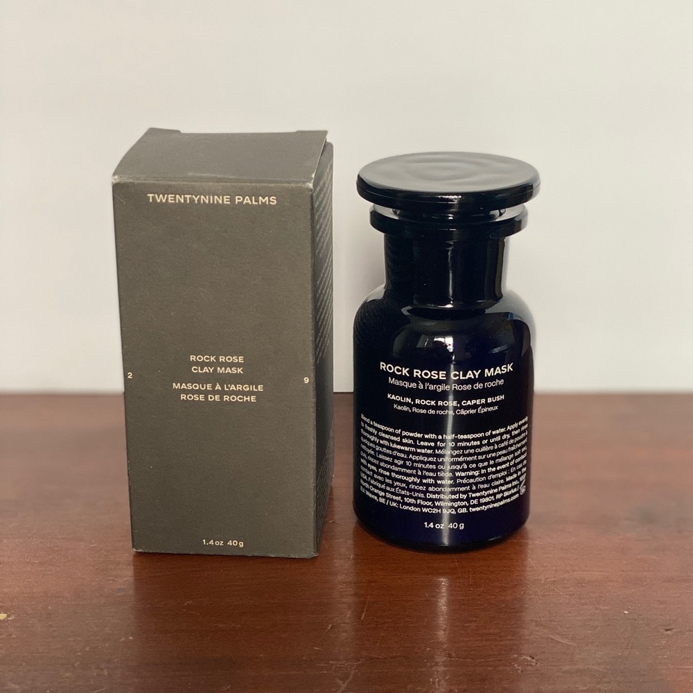 Twentynine Palms Rock Rose Clay Mask